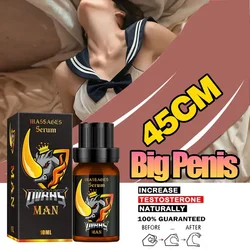 Penies Enlargement Oil Original Permanent Penis Growth Thickening Oil Enlarge For Men Enhance Dick Erection Big Cock Massage Oil