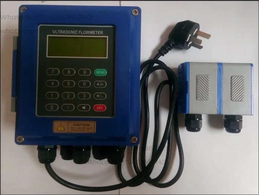 TUF-2000B Fixed Split Wall Mounted Ultrasonic Flowmeter, Heat, Instrumentation Liquid Energy Meter