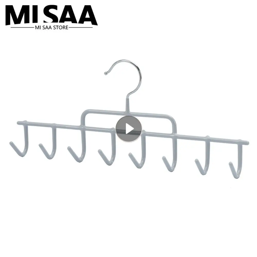 Scarf  Rack Hanger Household Iron Multifunctional Simple Wall Hooks Storage Rack Strong Load-bearing Capacity Hat Accessories