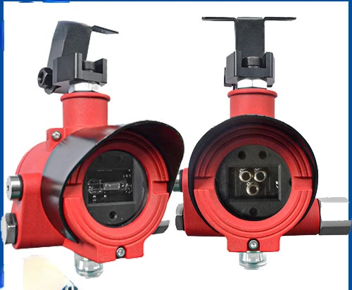 Three wave four wavelength composite fixed online infrared ultraviolet fire explosion-proof flame detection alarm controller