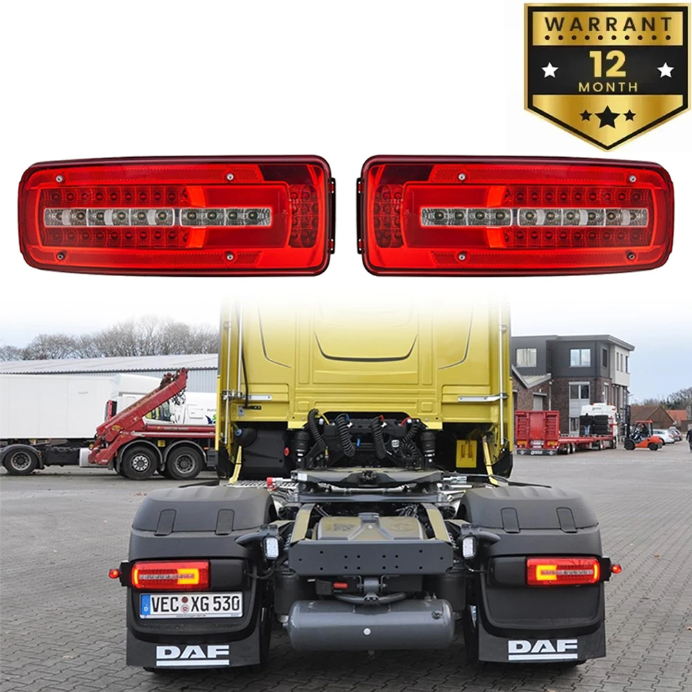 1PC LH / RH For DAF XF530 XF105 CF LF XF Series Truck Rear LED Tail Light Lamp 1981864 2007613 1981862 2007614