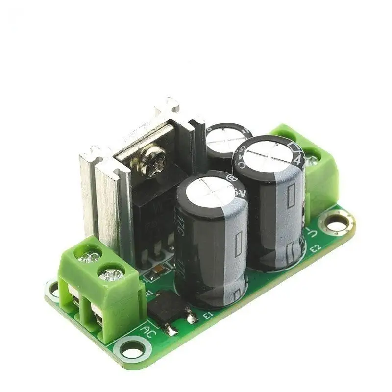 Mini AC-DC Single Regulated Power Supply Module Rectifier Filter Board DC 5V 6V 9V 12V 15V 18V 24V
