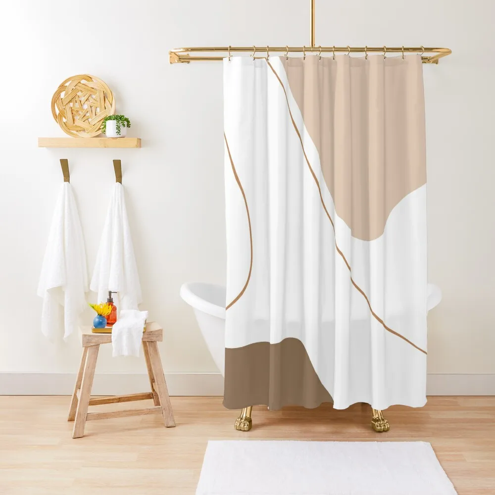 

Abstract organic Shower Curtain Bathroom And Shower Curtain Bathroom Showers