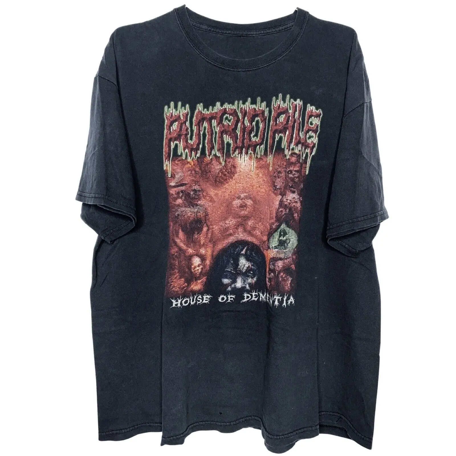 Vintage Putrid Pile T-Shirt XL Devourment Mortal Decay Gorgasm Lividity