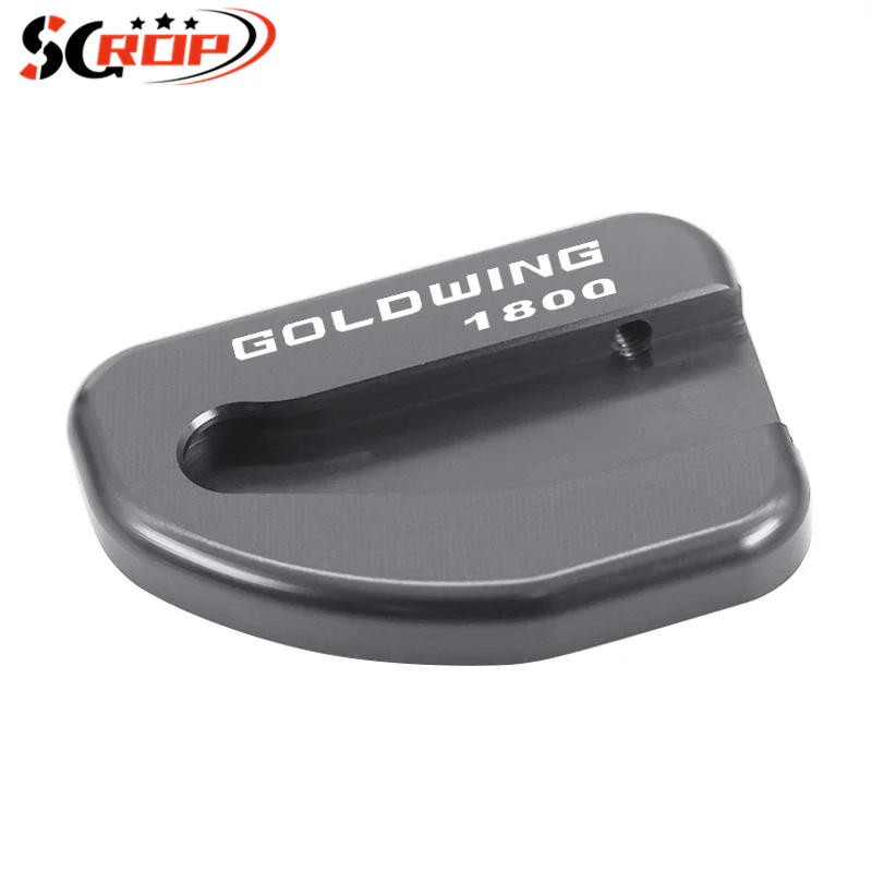New Kickstand Extension Support  Pad For GOLDWING 1800 GL1800 F6B 12-17 Motorcycle Foot Side Stand Enlarge Plate goldwing1800