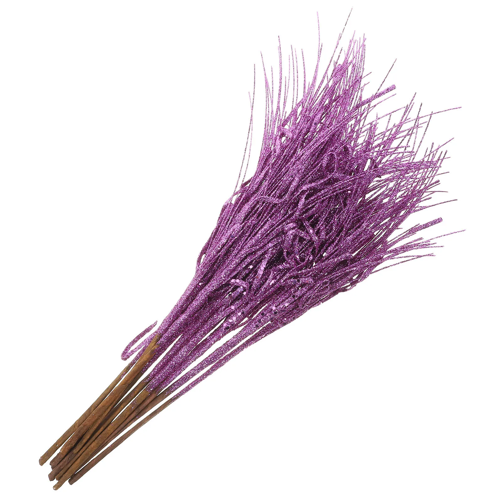 

12Pcs Glittery Twigs Decorative Sticks for Christmas Tree Inserts Filler Ornaments Home Decor DIY Wreath Tree Inserts