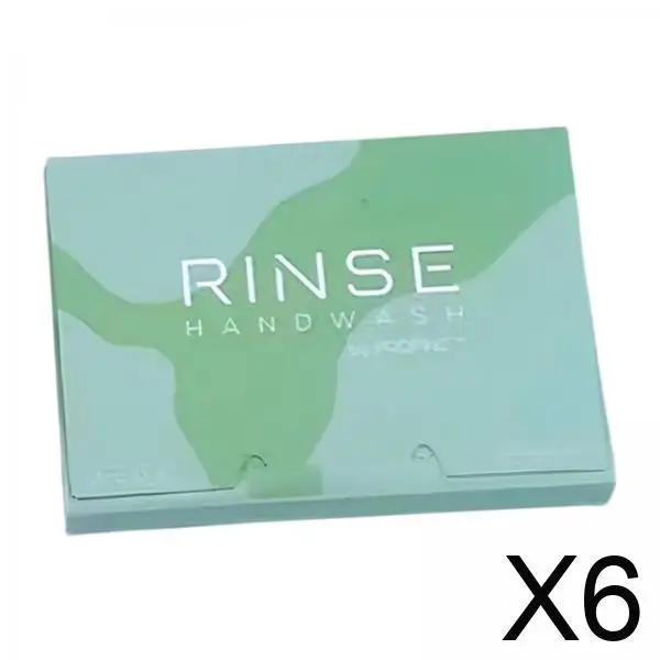 

Soluble Soap Paper Disposable Hand Wash Sheets Portable Cleansing for Hiking Camping Body Care