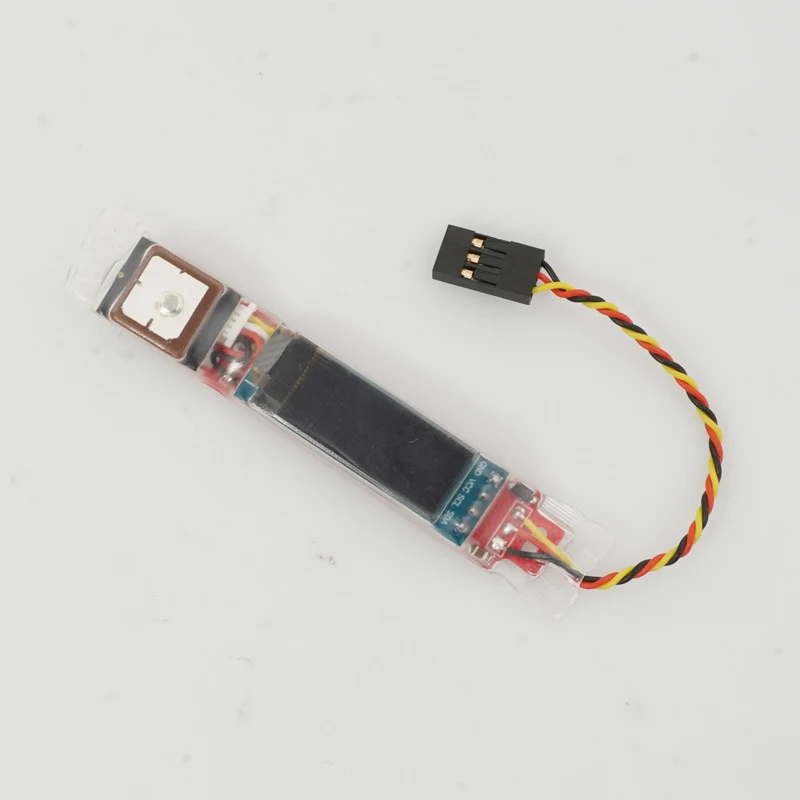 1PCS 5-10V Wide Voltage Mini GPS Speedometer Model Ultra-compact Size Speed Measuring Device Modification for RC Airplane/Car