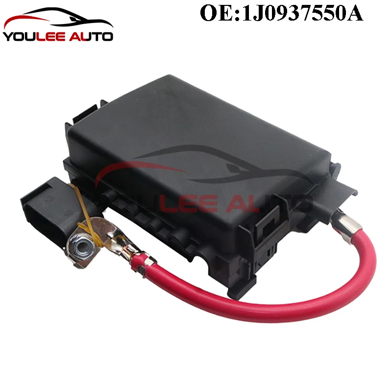 New OEM 1J0937550A Fuse Box Battery Terminal For VW Beetle Golf Jetta Bora Audi A3 S3 Seat Leon Toledo Skoda Octavia Auto Parts