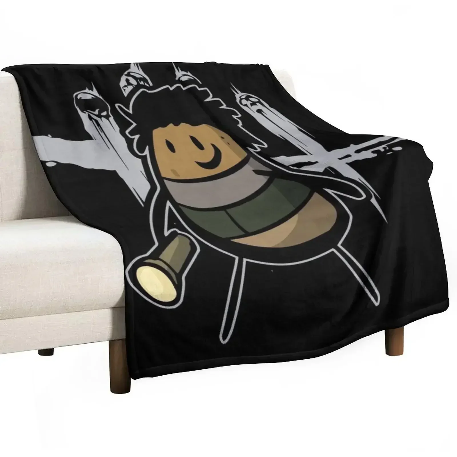 

Potato Jake Throw Blanket blankets ands warm winter for babies Cute Plaid Blankets