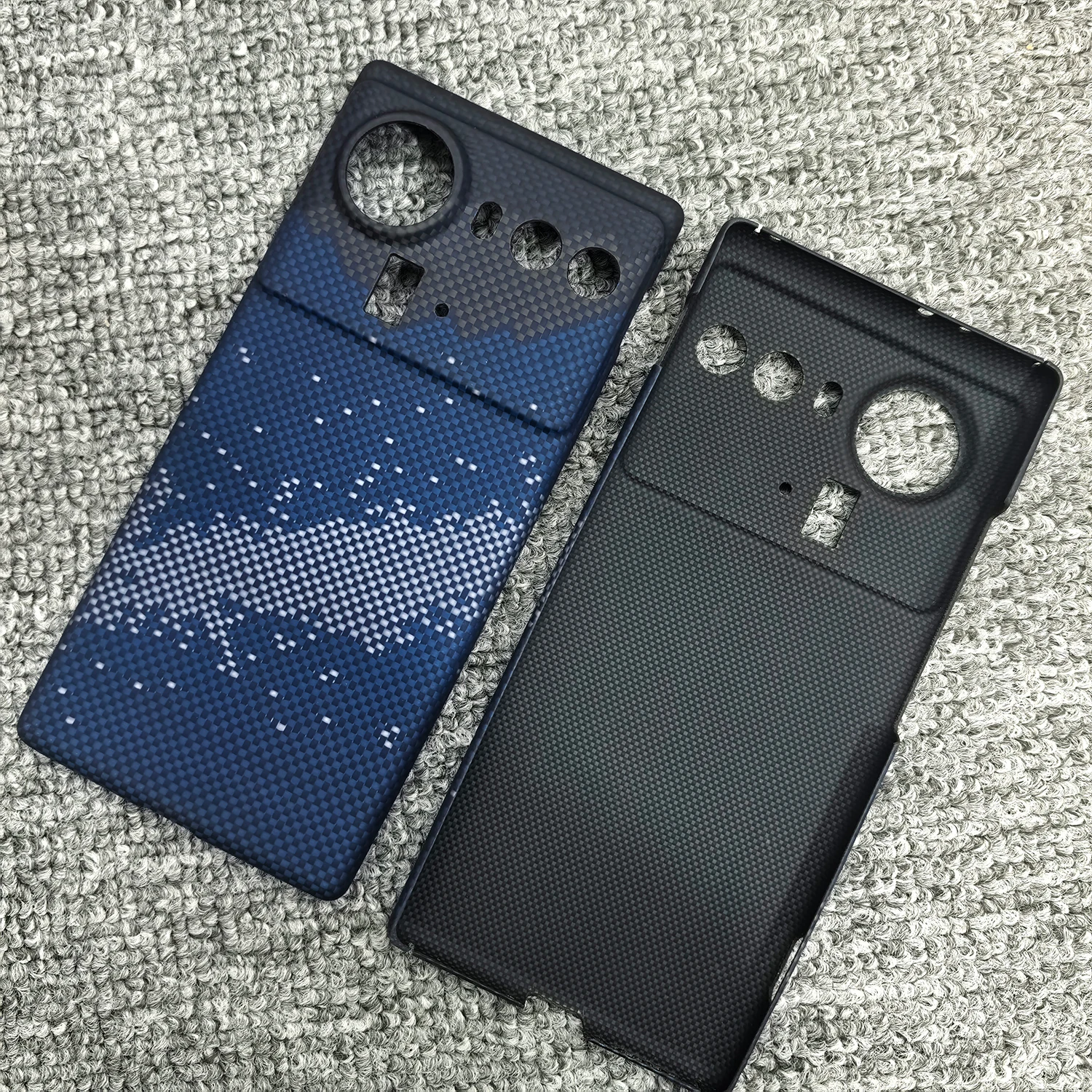 لهاتف ZTE Nubia Z80 Ultra Real من ألياف الكربون النقية غطاء هواء خفيف الوزن من ألياف الأراميد رفيع للغاية متوافق مع MagSafe #5