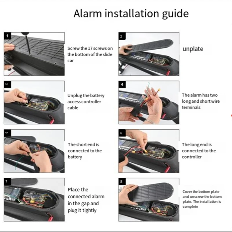 36-55V Elektrische Scooter Accessoires Zijn Geschikt Voor Ninebot Max G30 Scooter Nieuwe Anti-Diefstal Alarm, Xt60 Interface