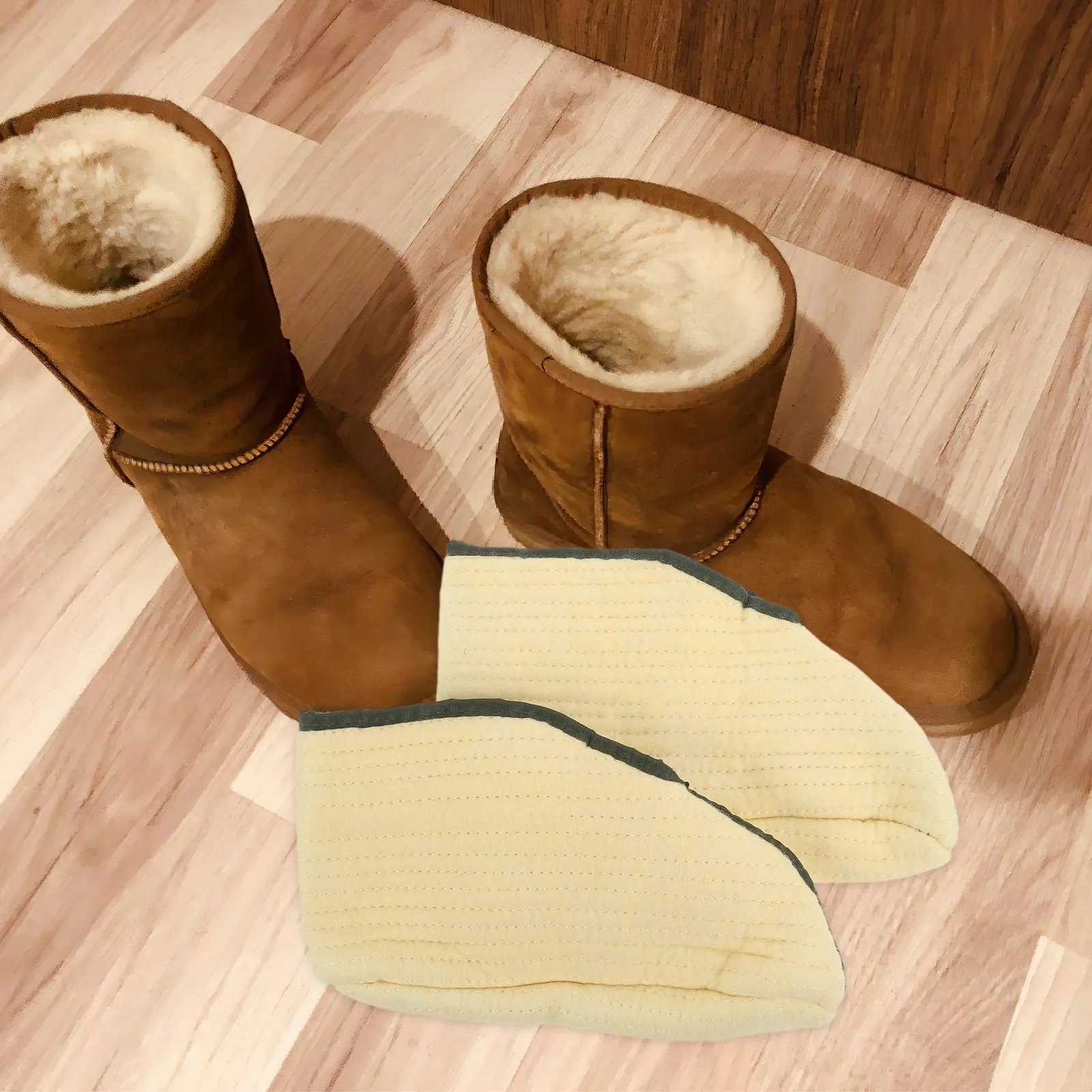 2 쌍 겨울 스키 부츠 양말 두꺼운 양모 라이너 절연 - Wool Hiking Sock 리뷰 및 가격