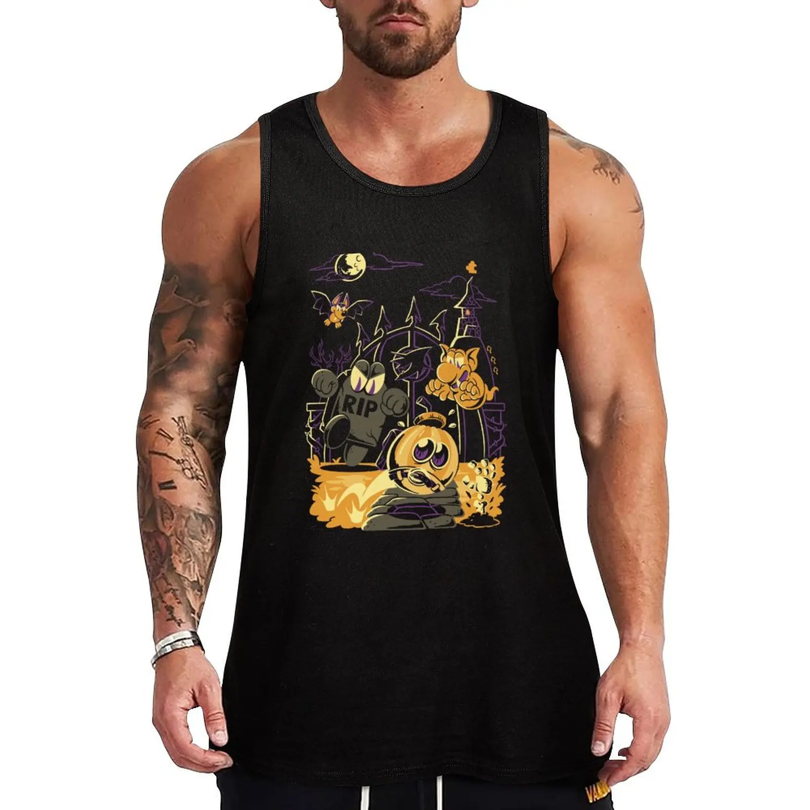 

Jigging Into Madness Tank Top gym top Working vest