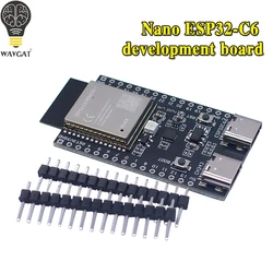 ESP32 C6 Development Board WiFi Bluetooth Module for Nano Arduino Internet of Things ESP32-C6-WROOM-1 TYPE-C 4MB Flash