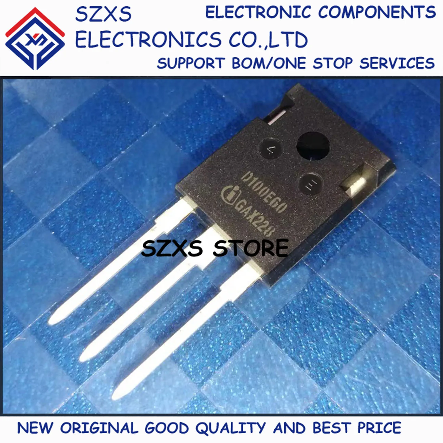 

New Original 10Pcs IDW100E60 D100E60 TO-247 600V 100A Fast Recovery Diode In Stock Electronic Components Good Quality