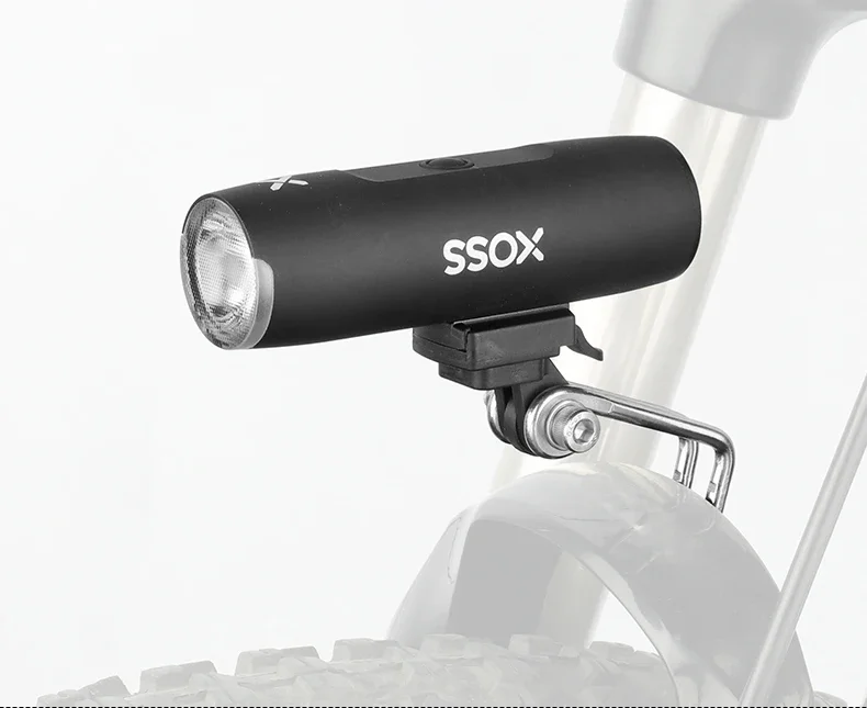 Scheinwerferhalter, anwendbar auf XOSS XL400 800, passend für GoPro Fußrichtung, umschaltbarer Fahrradlenker, Vorbau, Gabel, Helmhalterung – Detail 6