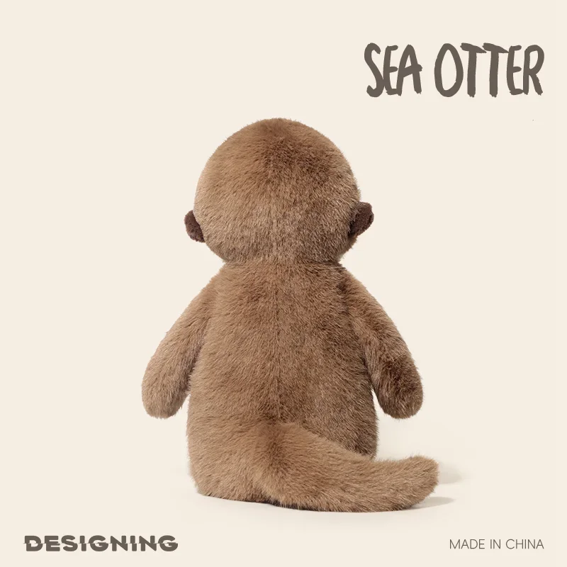 36CM Cartoon Ozean Tier Puppe Nette Meerotter Plüsch Puppe Warm Begleiter Puppe Geschenk für Freundin