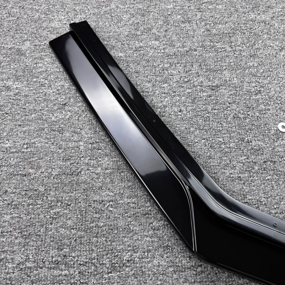 2 PCS Front Bumper Lip Diffuser For VW Polo MK5 6R 6C TDI TSI 2009-2017 Splitter Chin Retrofit Body Guard Kits Tuning Accessory