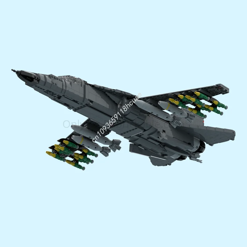 2040 قطعة MOC F Aardvark الخالق الخبراء نموذج اللبنات العمارة هدايا عيد الميلاد تجميع لتقوم بها بنفسك لعبة الطوب الإبداعية للأطفال #2