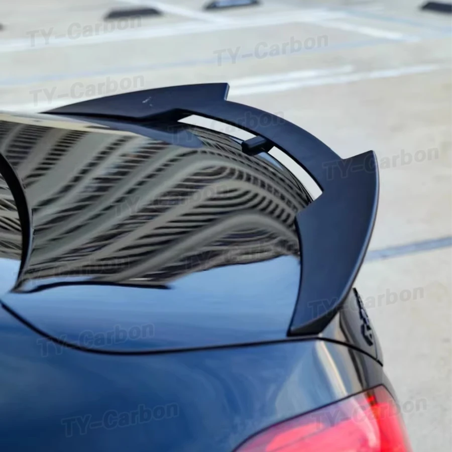 For 2014-2021 Benz C-Class W205 C63 C43 C180 C200 C250 C260 C300 AMG Rear Trunk Spoiler Tail Wing VTEN Style ABS Gloss Black