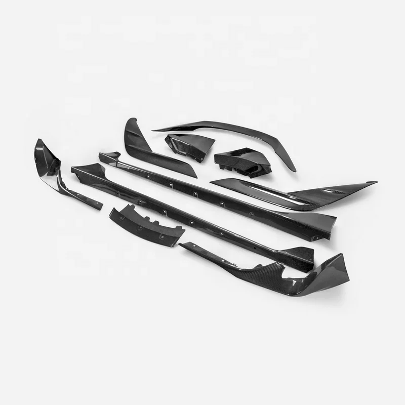 

For Toyota New Supra A90 TR Type Carbon Side Skirt