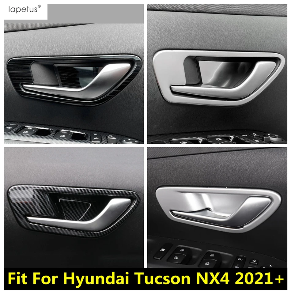 

Car Accessories Interior Armrest Window Lift Button Control Panel Door Handle Bowl Frame Trim For Hyundai Tucson NX4 2021 2022