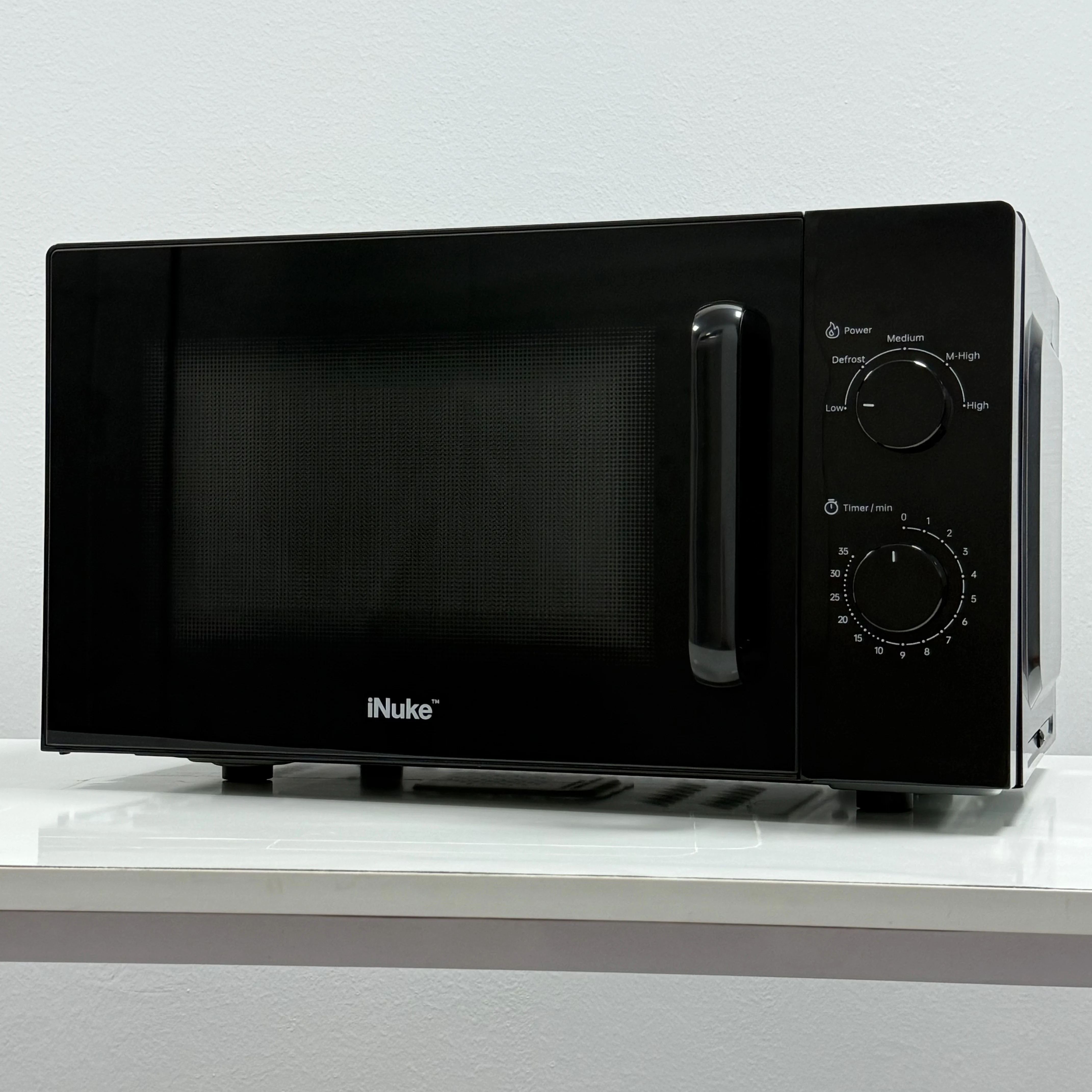 European Household 25L Microwave Oven Turntable Built-in Electric Power Source Heating Digital Kitchen Reservation Timing