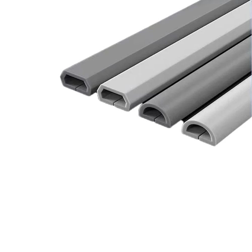 غطاء سلك الأرضية، واقي كابل الطاقة ذاتي اللصق للأسلاك على سلك الأرض، منظم سلك إدارة الكابلات الأرضية #2