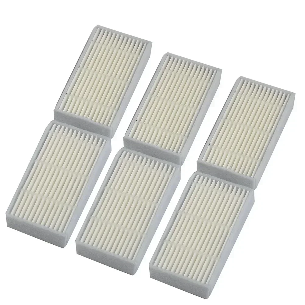 6PCS Vacuum Cleaner Filter Fit For Lidl For SilverCrest SSR 3000 A1 Robotic Vacuum Cleaner Replacement Spare Parts