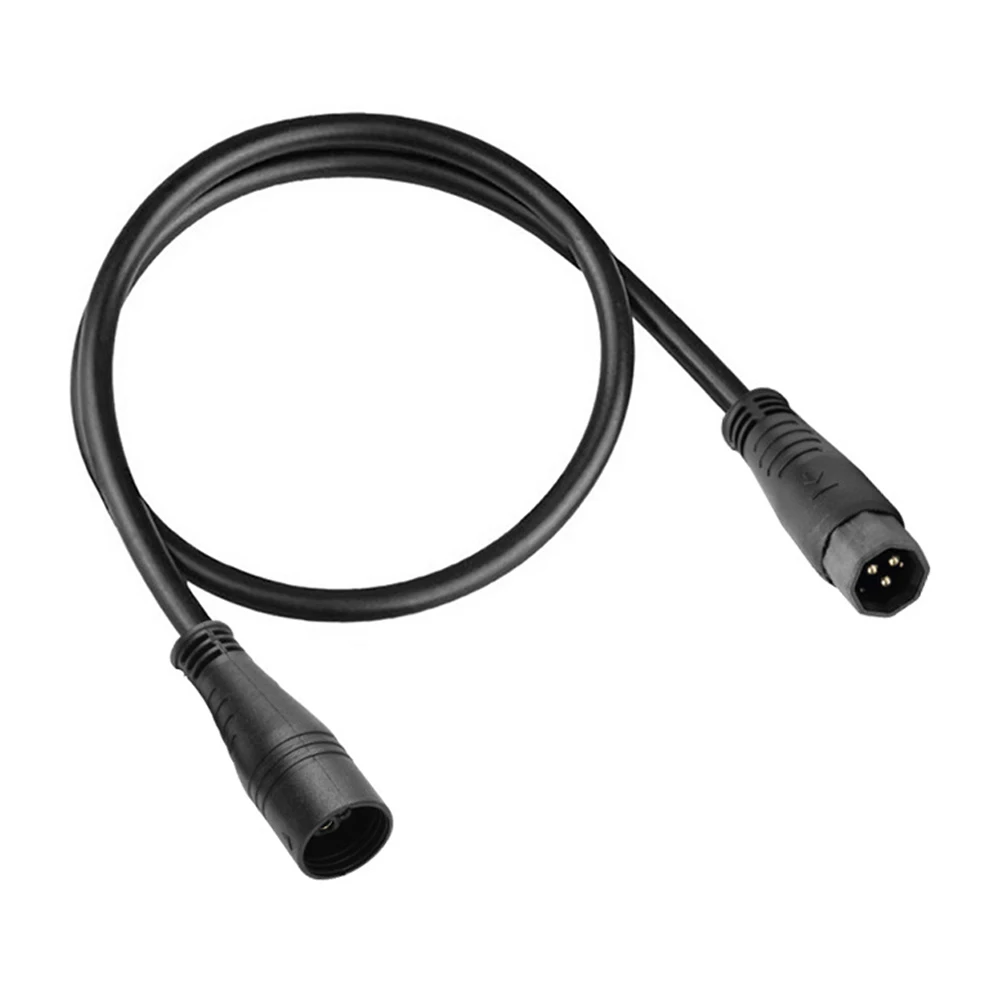 

1pc E-Bike Extension Cord 160cm 9 Pin Female To Male Waterproof Conversion Cable For 750W 1000W Motor Connector Accessories