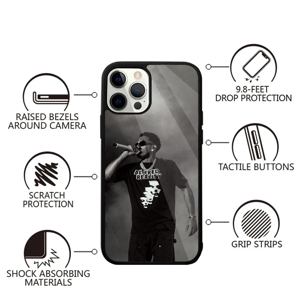 M-Myke T-Towers Rapper  Phone Case Strong Magnetic For IPhone 15,14,13,Pro,Max,Plus,11,12,Mini For Magsafe Wireless Charging