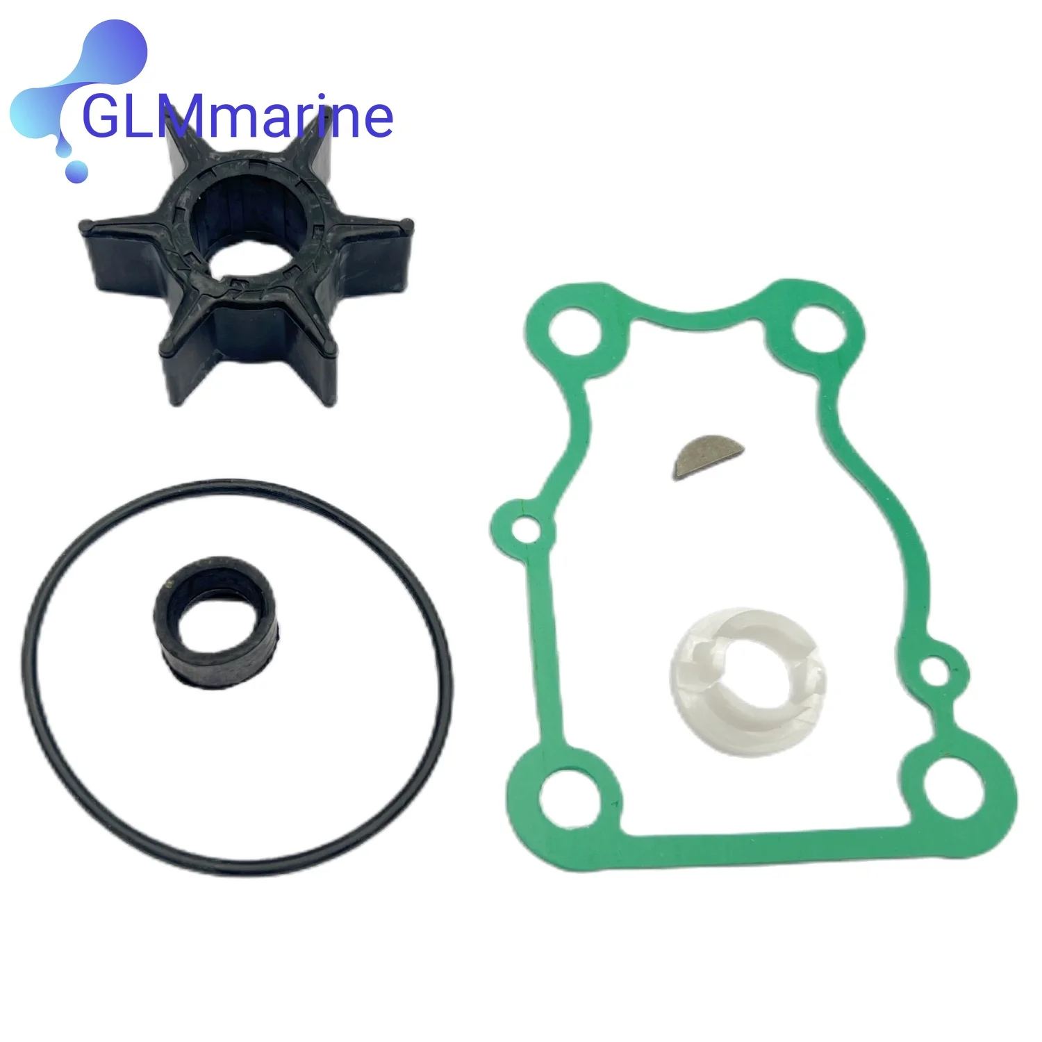 Kit de Reparación de Impulsor para Motores Marinos 63D-W0078-A0 Compatible con Motores Fuera de Borda Yamaha de 2/4 Tiempos F 40 50 60 HP 63D-W0078-01