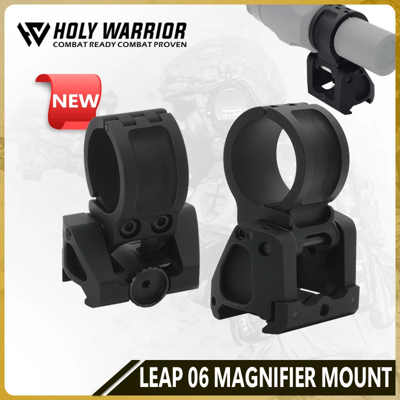 

LEAP06 1.93 inch State of the art Flip to Side Magnifier Quick-Detach Magnifier Mount for Hunting Tactical Airsoft