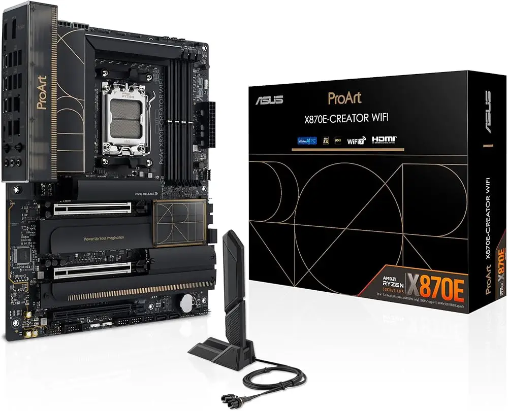 

ATX Motherboard a S U S ProArt X870E-CREATOR WIFI Motherboard AMD X870E PCIe 5.0 X16 Slot New Generation GPU DDR5