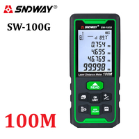 SNDWAY Laser Distance Meter 40m 70m 100m Laser Range Finder rangefinder metro trena laser tape measure ruler Roulette tool