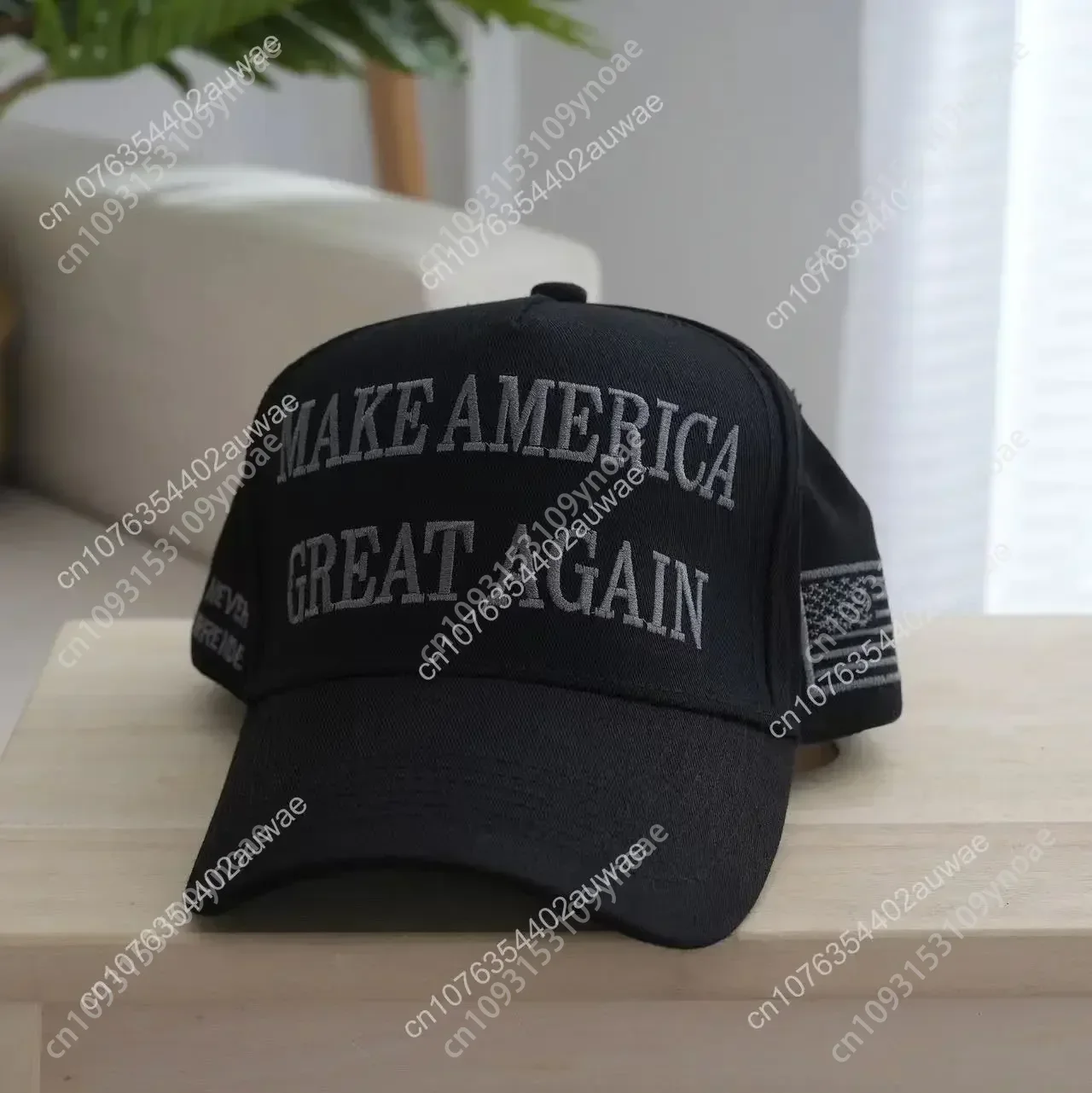 Donald Trump Musk 45-47 tidak pernah menyerah topi MAGA 2024 Amerika hebat Trump Musk topi hitam USA bordir topi bisbol yang dapat disesuaikan