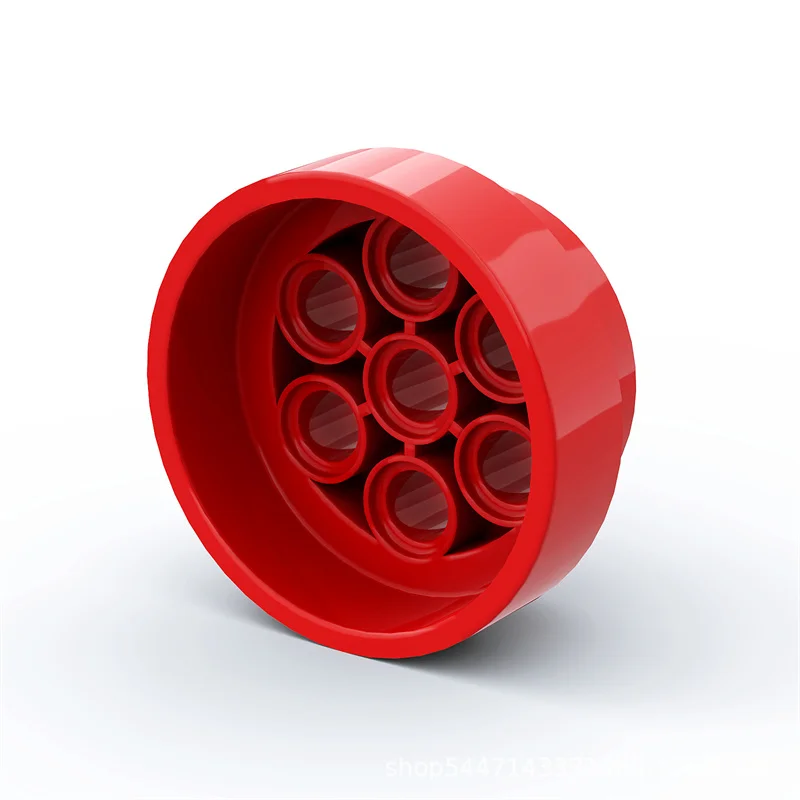 10 Stück 60208 Rad 31mm D. x 15mm Bausteine Sammlungen Großpackung Modulare GBC Spielzeuge für Technische MOC Sets Verkauf Bausteine Kompatibel – Detail 2