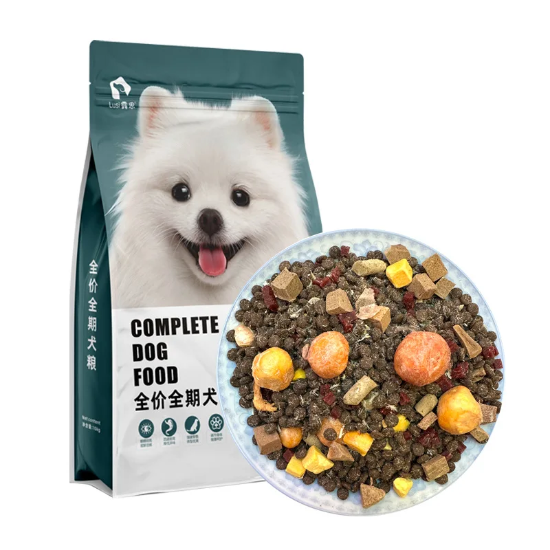 Factory wholesale 5kg/10kg Dog Pet food for Labrador Large/Small Dogs Freeze-dried Dog Food Throughout the Entire Dog Life Cycle