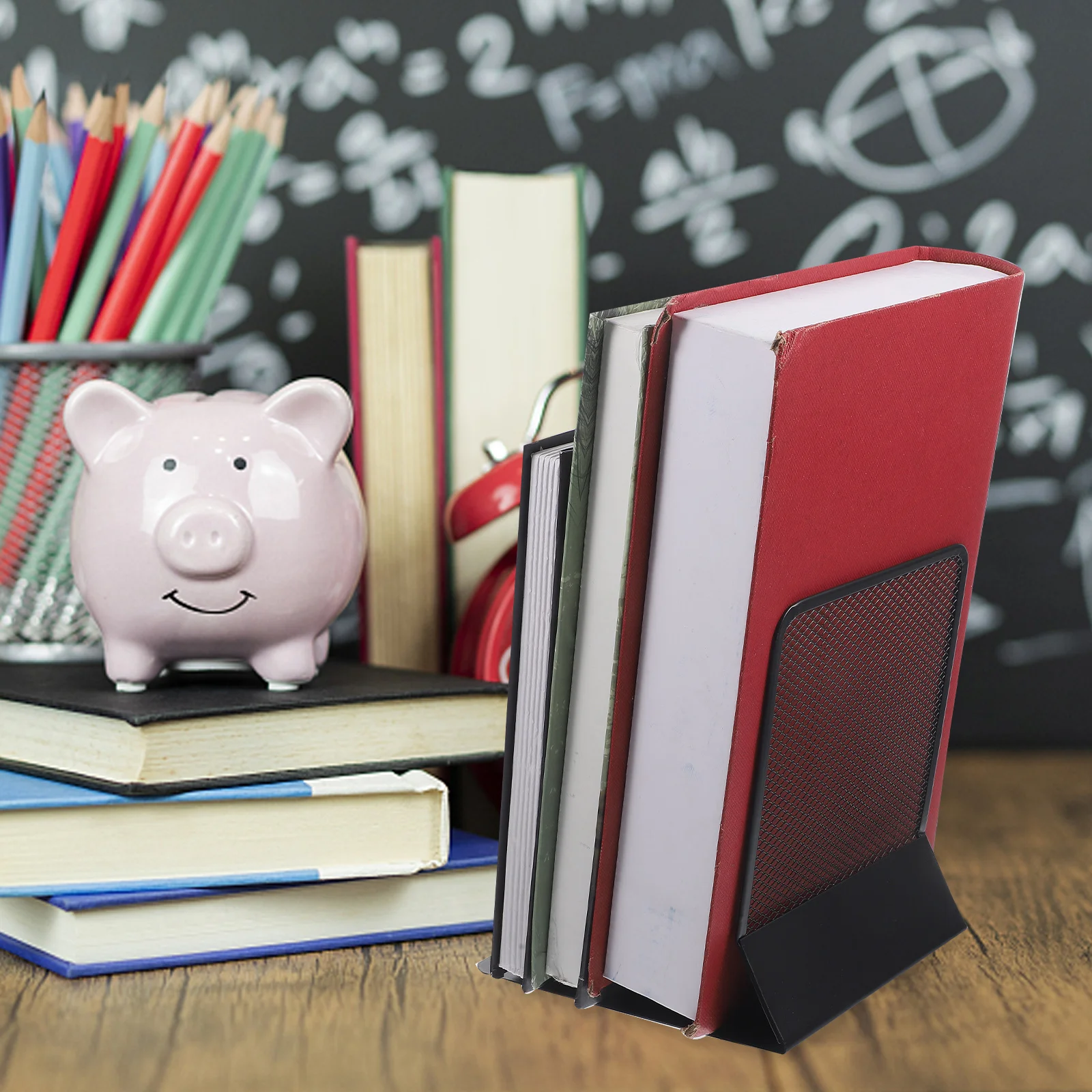 Supporto per libri Scaffali per ufficio Supporti per estremità Tappi in ferro Decorativi