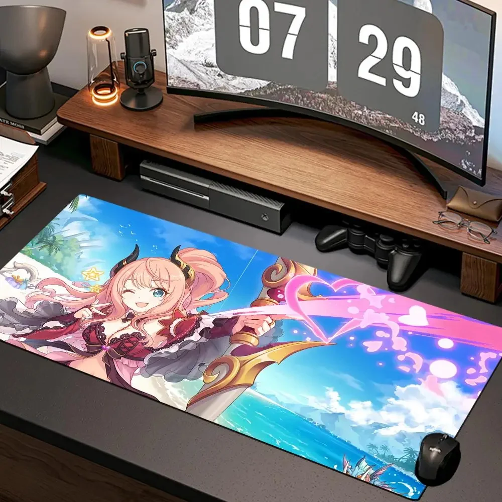 

Popular Game P_princess C_connect R_reDive Mouse Pad Rubber Mousepad Student Writing Pad Kawaii Cute Anime Deskmat MIce Pad