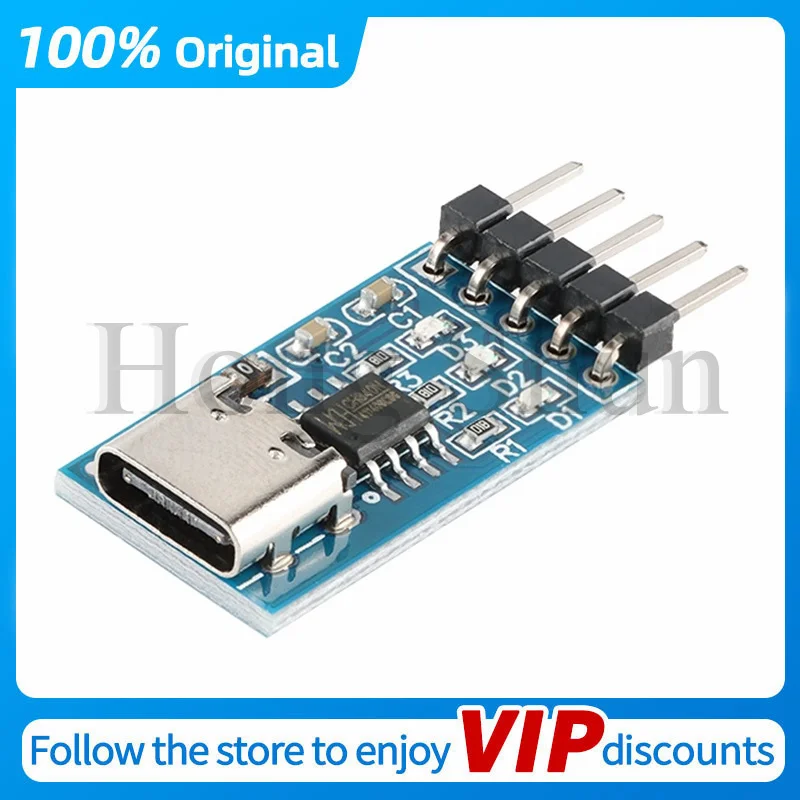 

HW-234/Type-C USB to TTL serial port CH340N module microcontroller download and flash cable