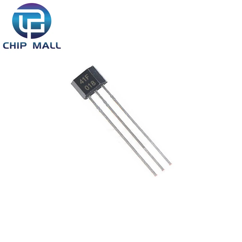 10PCS 41F/ 0H41 / SH41 / SS41F/ S41 Bipolar Hall Element Sensor Vhicle Motor Electric Car Motor Hall Sensor