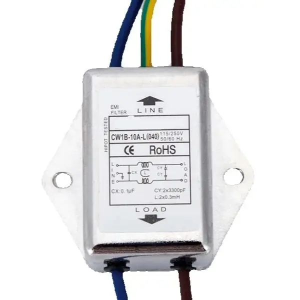 

CW1B-3A/6A/10A-L(040) Power filter 220V with wire audio Audio Purifier AC EMI Anti-interference CW1B-10A-L(040) CW1B-6A-L