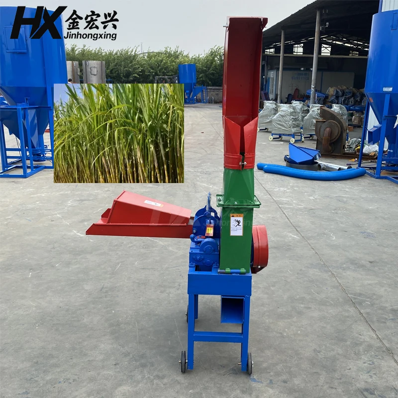 آلة قطع القشر الكهربائية ثنائية الغرض لمعالجة أعلاف الماعز والأغنام #3