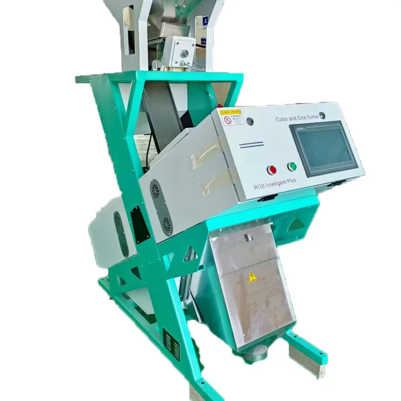 Mini Optical Sorter Supplier Candlenut Color Sorter Machine For Indonesia Kerimi Sorting Machine