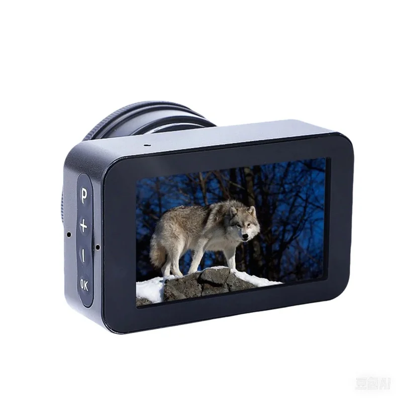 4K Night Vision Scope 20X 50mm Objective FMC Bak4 Adjustable Electronic Eyepiece for Outdoor
