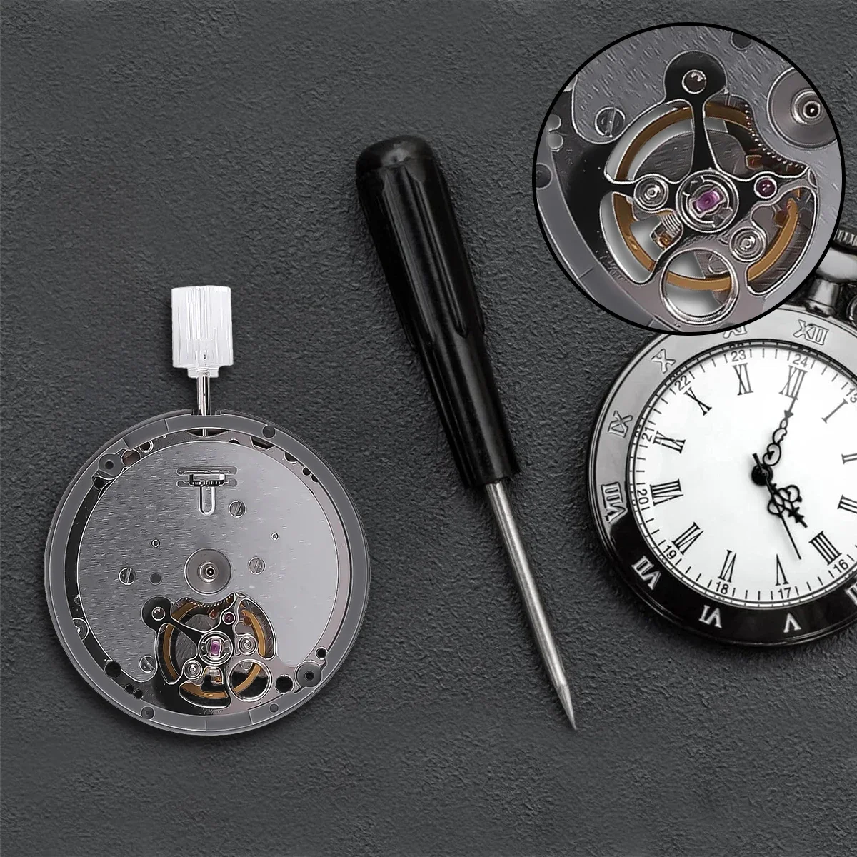 NH35 NH36 NH06 3235 High Accuracy Automatic Mechanical Movement High Accuracy Jewels Equipped Jewels Repair Part For Watchmakers