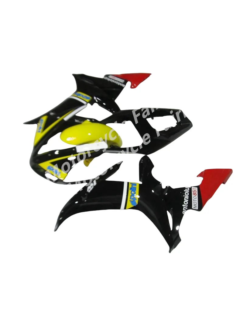 Nn-For  YZFR1 2002 2003 black yello 02-03 YZF1000 2002 2003 R1 YZF R1 02 03 YZF1000 02 03 ABS Fairing Set Plastic Kit for Yamaha