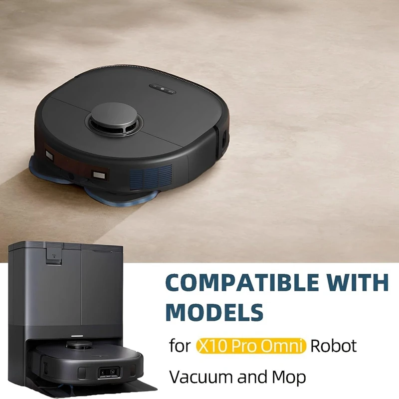 A44F-para Eufy X10 Pro Omni Robot aspirador Cepillo Lateral principal filtros Hepa paño de mopa bolsa de polvo accesorios de repuesto